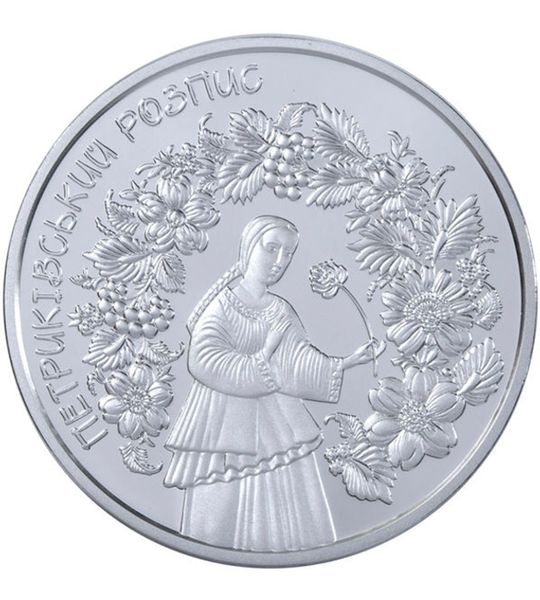 Petrykiv painting - silver