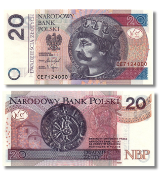 20 złotych, Polska, 2025 rok, UNC