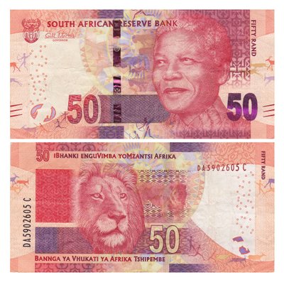 50 Rand, Republika Południowej Afryki, 2015, UNC