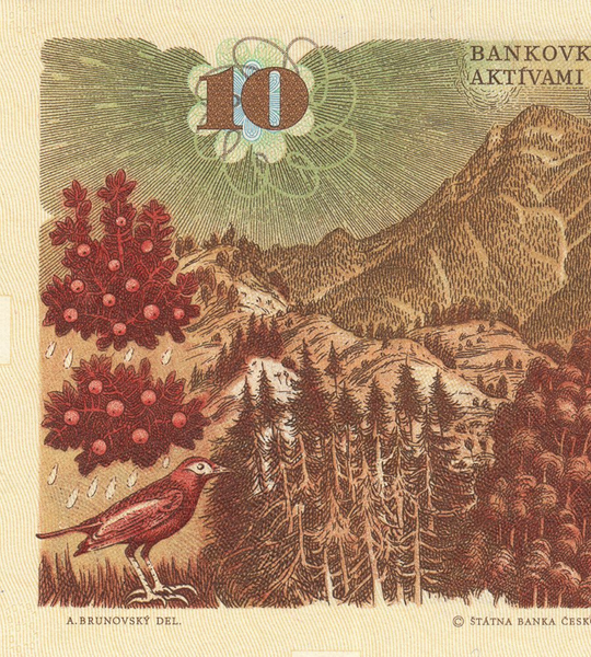 10 koron, Czechosłowacja, 1986 rok, UNC
