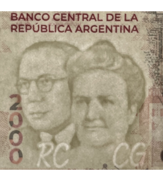 2000 pesos, Argentina, 2024, UNC 005285 фото