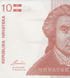 10 Dinara, Cro&aacute;cia, ano de 1991, UNC 005583 фото 4