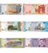 6 banknot&oacute;w 50, 100, 200, 500, 1000, 2000 Pounds, Syria, 2009 - 2021, UNC