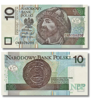 10 złotych, Polska, 2025 rok, UNC