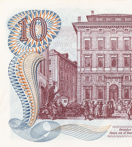 10 крон, Швеция, 1968 год, UNC 005286 фото