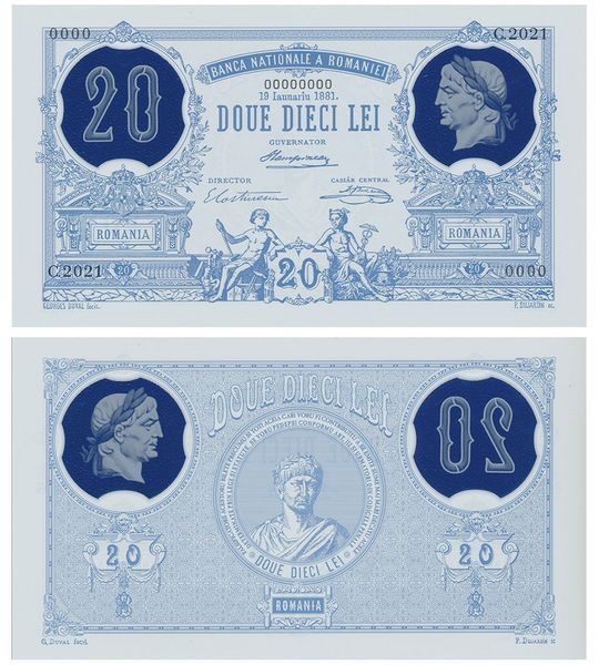 20 Lei, Romênia, 2021, UNC Polymer Comm. na pasta 004570 фото 20 Lei, Romênia, 2021, UNC Polymer Comm. na pasta 004570 фото