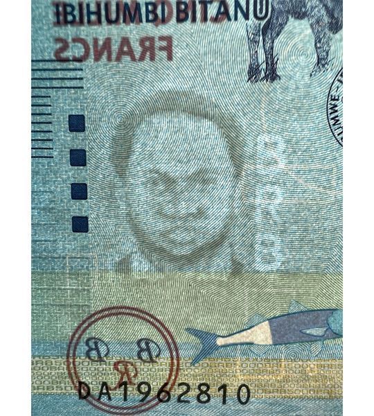 5000 Francs, Бурунді, 2018 рік, UNC 004370 фото 5000 Francs, Бурунді, 2018 рік, UNC 004370 фото