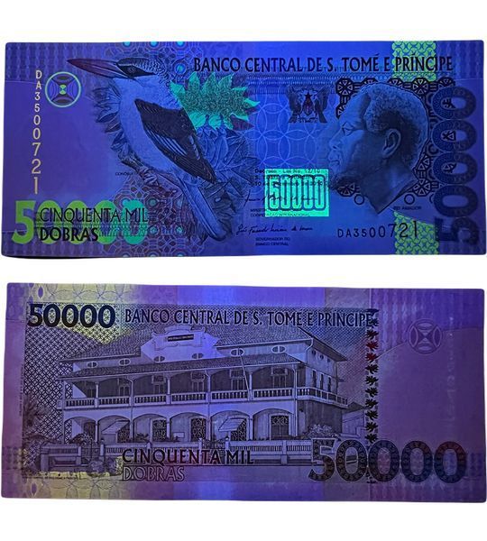 50000 Dobras, São Tomé and Príncipe, 2013, UNC