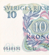 10 крон, Швеция, 1968 год, UNC 005286 фото 3