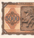 5000 dracme, Grecia, anno 1943, UNC 005485 фото 5