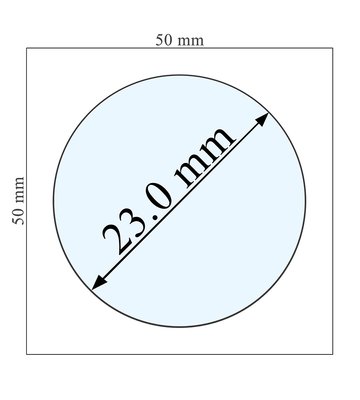 Coin holder, Mingt, 23 mm