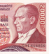 20000 Lirasi, Turkey, 1970 (1988), aUNC