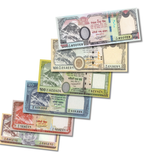 6 banconote da 10, 20, 50, 100, 500, 1000 Rupie, Nepal, anno 2019 - 2020, UNC 005088 фото