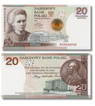 20 złotych, Polska, 2011 rok, UNC, kolekcjonerski, w folderze prezentacyjnym