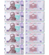 10 banconote 50 Hryven, Ucraina, 2024, UNC 004720 фото 2