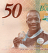 50 pula, Botswana, 2025 rok, UNC Pamiątkowa