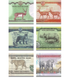 6 banknotes 10, 20, 50, 100, 500, 1000 Rupees, Nepal, 2019 - 2020, UNC