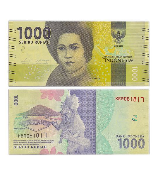 1000 Rupiah, Індонезія, 2016 рік, UNC 000185 фото 1000 Rupiah, Індонезія, 2016 рік, UNC 000185 фото