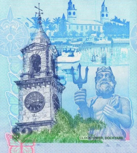 2 Dolary, Bermudy, rok 2009, aUNC