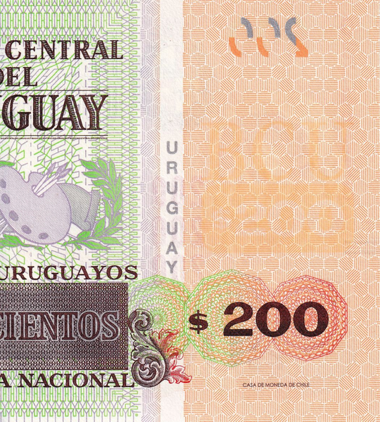 200 Pesos, Uruguay, anno 2019, UNC 004989 фото