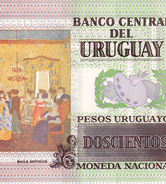 200 Pesos, Uruguay, anno 2019, UNC 004989 фото