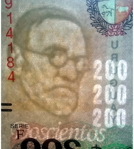 200 Pesos, Uruguay, anno 2019, UNC 004989 фото