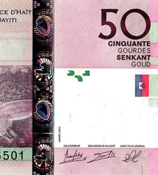 50 gourde, Haiti, 2023, UNC