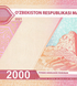 10 Банкнот 2000 Сум, Узбекистан, 2021 год, UNC 003842 фото 9