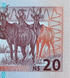 20 dolar&oacute;w, Namibia, 2002 rok, UNC