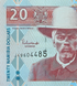 20 dolar&oacute;w, Namibia, 2002 rok, UNC