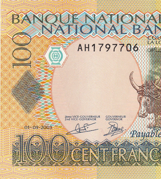 100 Francs, Rwanda, 2003, UNC 005594 фото