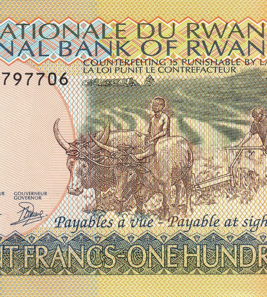100 Francs, Rwanda, 2003, UNC 005594 фото