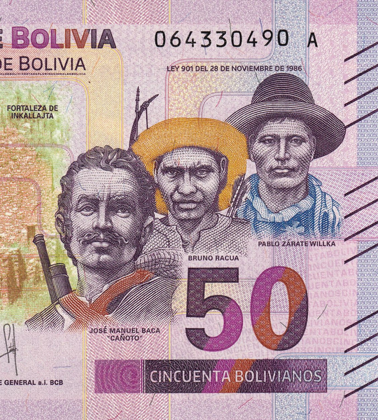 50 Bolivianos, Bolivie, 2018, UNC 005096 фото