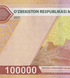 100 000 sum, Uzbekistan, 2021 rok, UNC