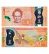 5 banknotes 1000, 2000, 5000, 10000, 20000 Colones, Costa Rica, 2018 - 2019, UNC Polymer