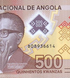 500 Kwanzas, Angola, anno 2025, UNC Polimero 004991 фото 2