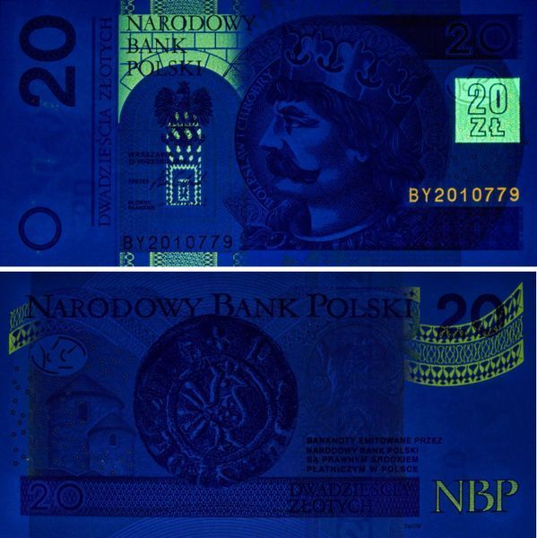 20 Zlotys, Polonia, 2016, UNC 004431 фото 20 Zlotys, Polonia, 2016, UNC 004431 фото