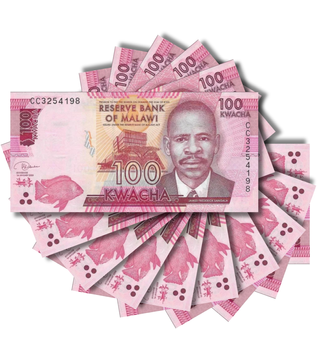 10 أوراق نقدية من فئة 100 كواشا، مالاوي، 2020، غير متداولة 002859 фото