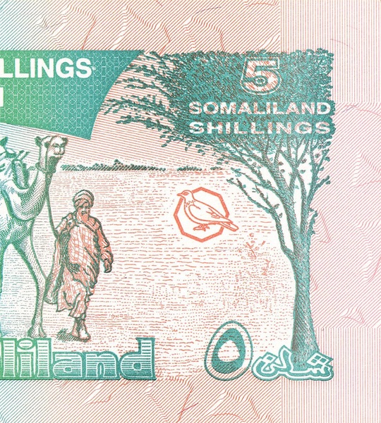 5 Shillings, Сомаліленд, 1994 рік, UNC 005048 фото 5 Shillings, Сомаліленд, 1994 рік, UNC 005048 фото