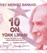 10 banconote da 10 Lirasi, Turchia, anno 2009 (2021), UNC 004998 фото 4