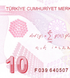 10 banconote da 10 Lirasi, Turchia, anno 2009 (2021), UNC 004998 фото 8