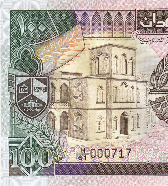 100 livres, Soudan, 1989, UNC 005347 фото
