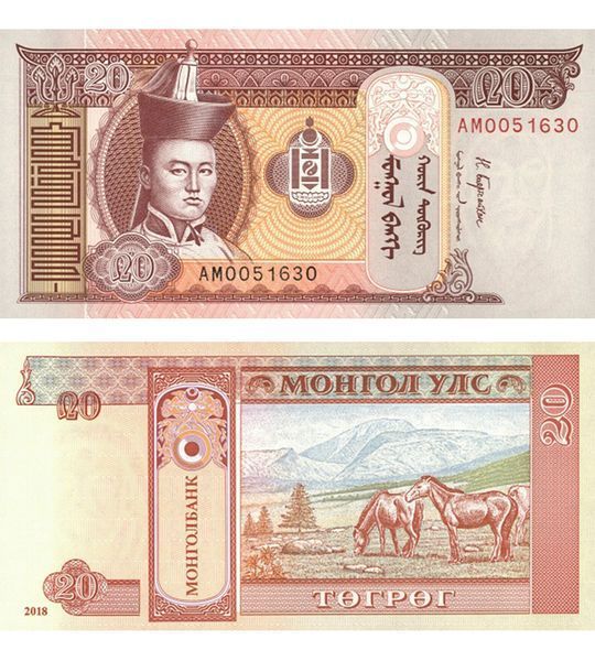 20 Tögrög, Mongolei, 2018, UNC 004633 фото 20 Tögrög, Mongolei, 2018, UNC 004633 фото