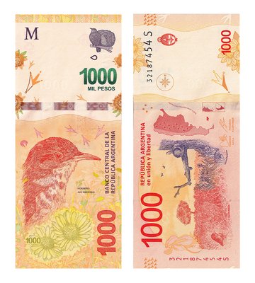 1000 Pesos, Argentina, 2022, UNC