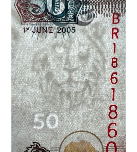 50 Shillings, Kenya, 2003, UNC 004634 фото