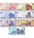 7 banconote 2000, 5000, 10.000, 20.000, 50.000, 100.000, 200.000 Sum, Uzbekistan, anni 2021 - 2022, UNC 005050 фото 2